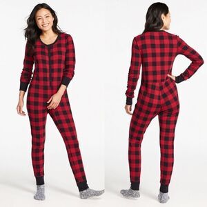L.L.Bean Waffle Onsie Pyjama XS Tall